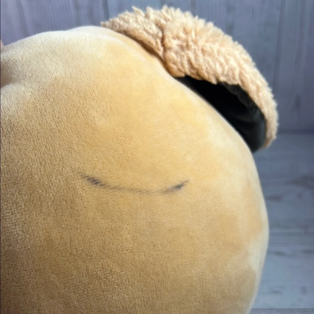 Squishmallow Pink Penguin and Tan Dog Plush Duo - slight damage see pictures - Picture 7 of 7